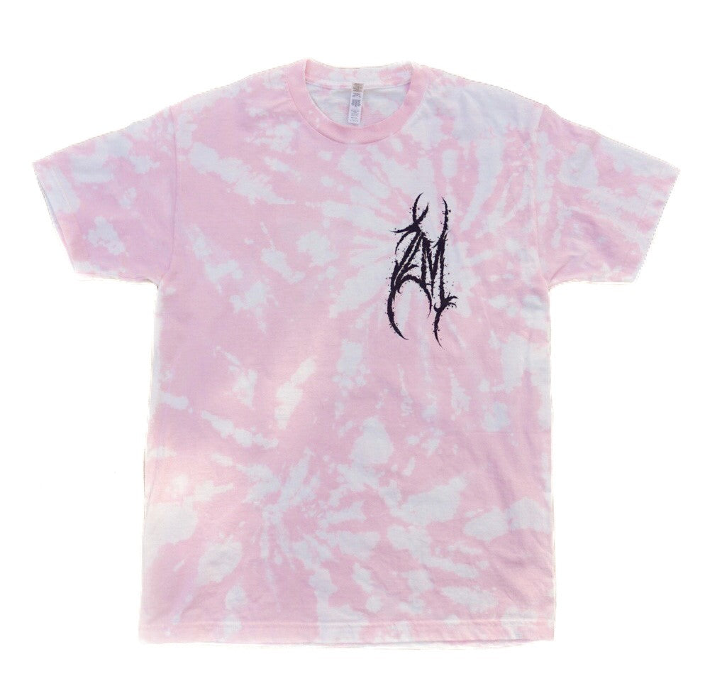 Demon Tee - Acid Wash Pink